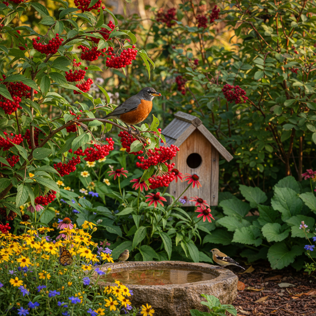 Comment attirer les oiseaux dans son jardin : 7 actions efficaces