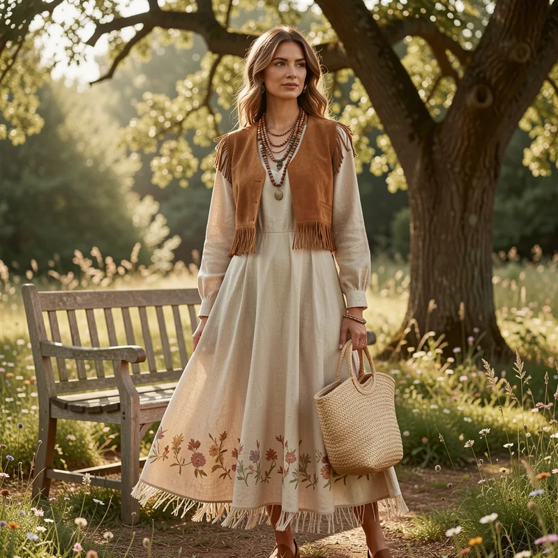 Look bohème chic : 7 pièces intemporelles pour un style romantique et décontracté