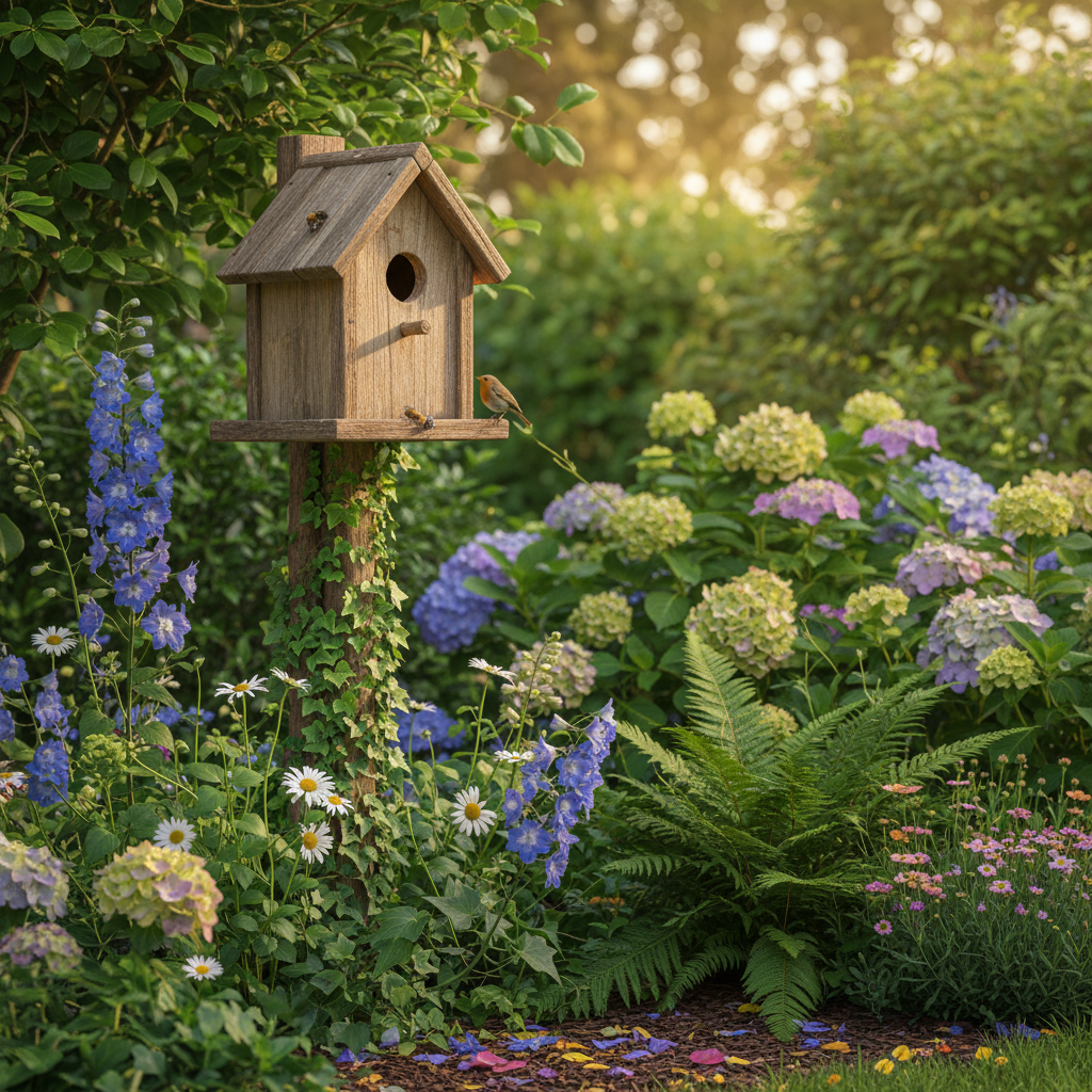 Installer un nichoir au jardin : le guide étape par étape