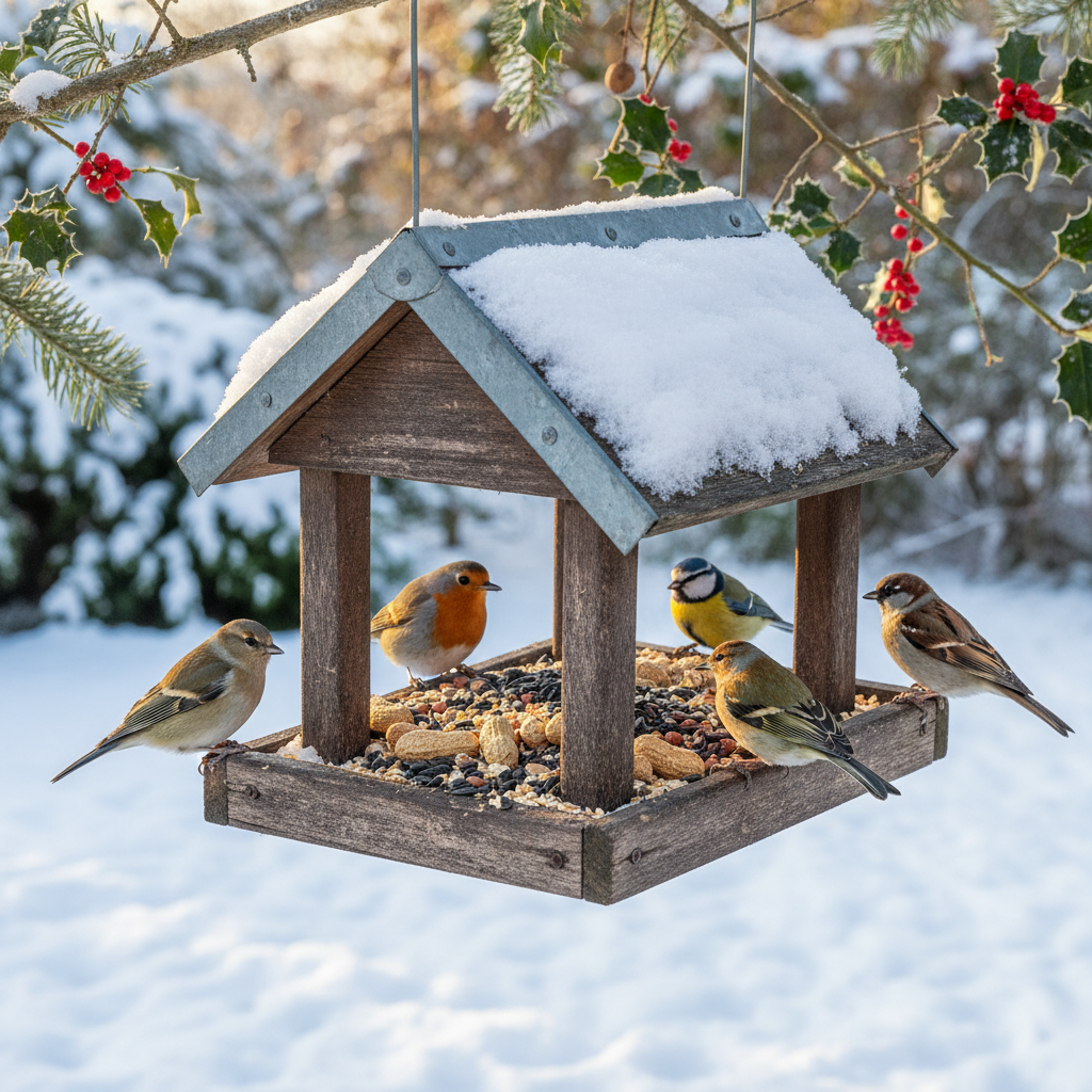 Nourrir les oiseaux en hiver : le guide complet