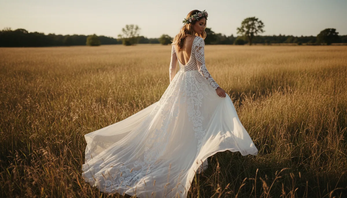 Robe de mariée bohème : guide complet pour 2026