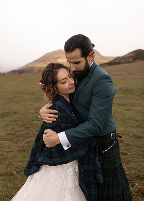 couple-marié-ecossais